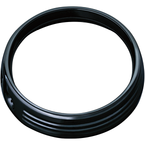 Kuryakyn 7" Headlight Trim - Black