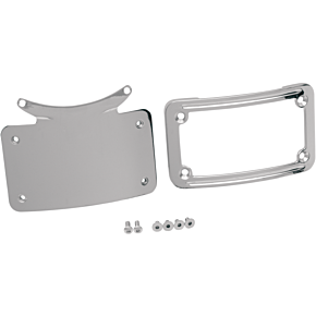 Kuryakyn Curved License Plate Frame