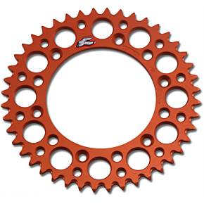 Renthal Sprocket - Orange - 44 Tooth 224U-520-44GPOR