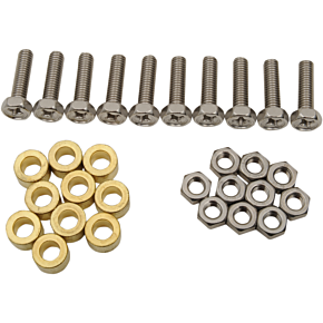Battery Bolt/Nut Set - 6X22SS PACK5BNBSS22M