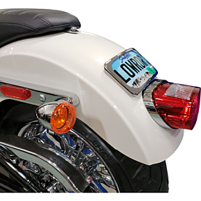 License Plate Mount - Large Radius 2030-0625