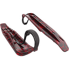 Attack Ski - Black/Red - 7" - Pair ATKSWRBLKREDLOP