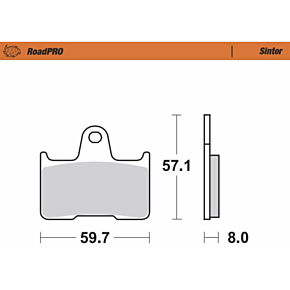 Brake Pads - Sintered Series 404402-PU