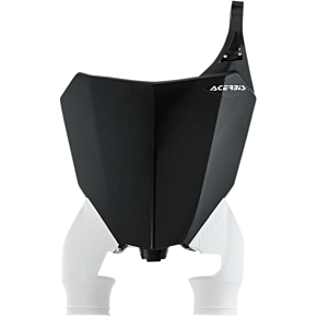 Acerbis Raptor Number Plate -  Black/White - CRF