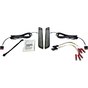 Custom Dynamics LED Fork Light - Smoke - Black CD-FORK-UNV-SB
