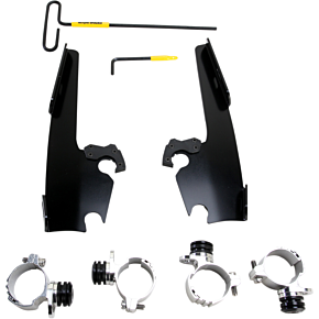 Memphis Shades Fats/Slim Mounting Kit - Black - XL12C MEB2005