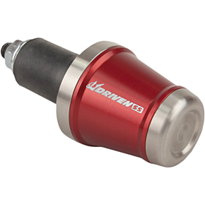 Bar End Weight - Stainless Steel/Red DBEW-SS-RD