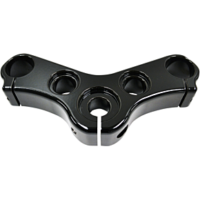Top Triple Clamp - Gloss Black Powdercoat Finish - '10-'15 XL1200X LA-7433-05B