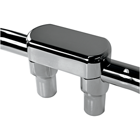Risers - 3" - Big Buffalo - Top - Chrome 0602-0602