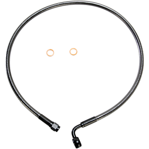 Brake Line - 10 mm-90° - 28" - Black Pearl AS47228