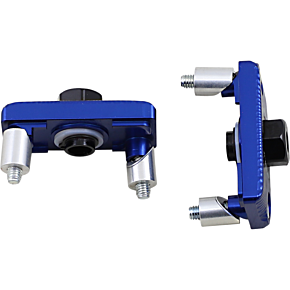 Driven Racing Captive Axle Block Sliders - Blue DRCAX-201BL