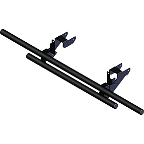 Rear Bumper - Black - Polaris Ranger 101360