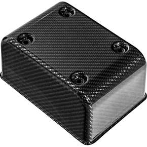 Fuse Block Cover - Carbon Fiber - Gloss Black CF-899-04-003