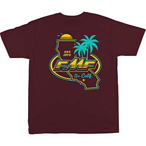Golden Stay T-Shirt - Maroon - Small SP24118904MRNSM
