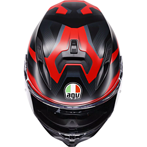 K7 Helmet - Glimpse - Matte Black/Red - 2XL 2118399004-015-XXL