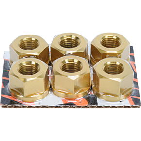 Aluminum Sprocket Nuts - Gold - M10 x 1.25 DSNGD