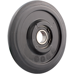 Idler Wheel with Bearing 6205-2RS - Without Insert - Black - Group 7 - 6.38" OD x 1" ID 298933