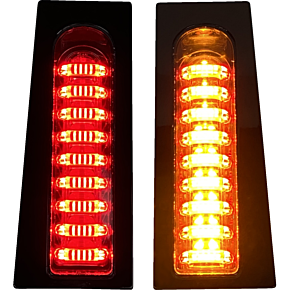 ProBEAM® Fillerz® Dual Color Lights - Smoke - Gloss Black PB-ECE-FILL-SB