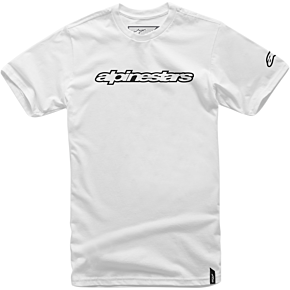 Wordmark T-Shirt - White/Black - Large 1036720152010L