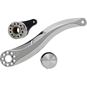 Accutronix Brake Arm - Diamond - Chrome - FLHT FLB-214IC