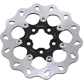 Galfer Wave® Brake Rotor - Rear - Black Carrier - DF724FLW