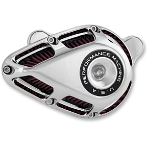 Performance Machine Pm Jet Air Cleaner - Chrome - M8 0206-2140-CH