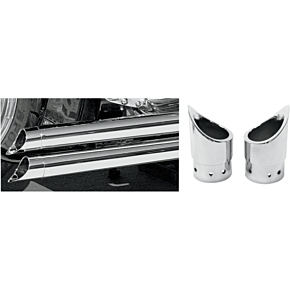 Exhaust Tip - Mini Scalloped BA-1100-02