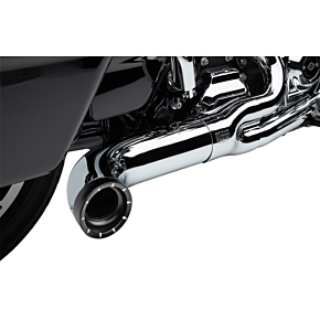 Cobra Turn Out 2-into-1 Exhaust System - Chrome 6271-1