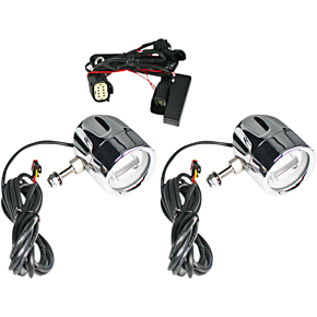 Custom Dynamics LED Fog Light - SS8 - Chrome PB-FOG-SS8-C