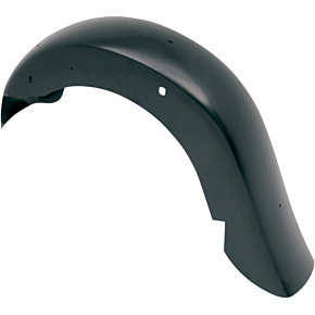 Klock Werks WFB™ Benchmark Stretched Rear Fender - Smooth - Black - Steel KW05010120E
