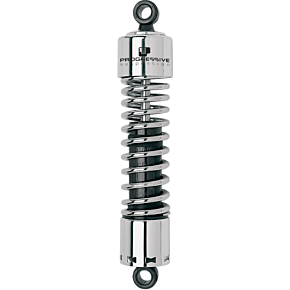 Progressive Suspension Shock - 412 Series - 13" - Heavy Duty - Chrome - FL