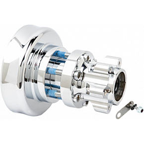 Hub - With TPMS - Rear - Chrome 71-753