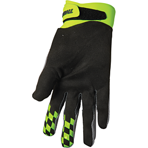 Draft Gloves - Gray/Acid - Medium 3330-6814