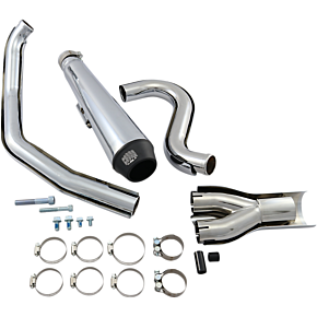 El Diablo Exhaust - Chrome - '88-'06 Softail 6485