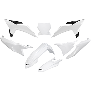 Replacement Body Kit - '20-'26 White/Black - KTM - SX '25-'26 KTKIT532@042