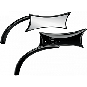 Mirror - Micro - Four-Point - Side View - Rectangle - Black - Right 13-419
