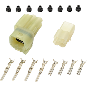 Multi-Conductor Electrical Connectors - Four-Pin - Water-Resistant 16-624