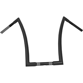 Todds Cycle Handlebar - Strip - 1-1/4" - 20" Rise - Flat Black 0601-3978