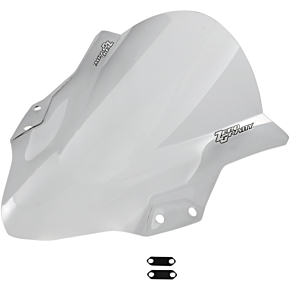 Zero Gravity Double Bubble Windscreen - Clear - Ninja 400