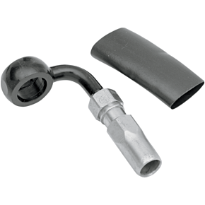 BYO Brake Banjo - 12mm-90° - Black 492290