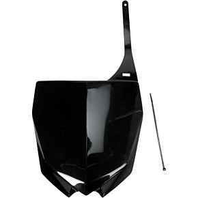 Restyled Number Plate -  Black - YZ YA04832-001