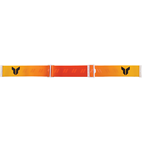 Ascend LTD Goggle - Synth - White - Lemon/Red-Orange Mirror Lens 2601-4025