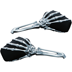 Kuryakyn Skeleton Mirror - Chrome/Black