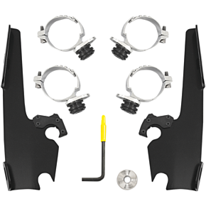 Batwing - Mounting Kit - Black - FXDL MEB2016