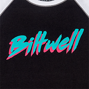 Women's 1985 Raglan T-Shirt - Black/White - Medium 8144-060-003