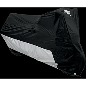 Motorcycle Cover - Black/Silver - XXL