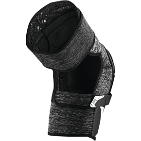 Fortis Knee Guards - Gray/Black - L/XL 70007-00004