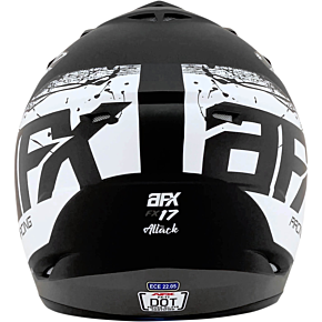FX-17 Helmet - Attack - Matte Black/Silver - 4XL 0110-7638