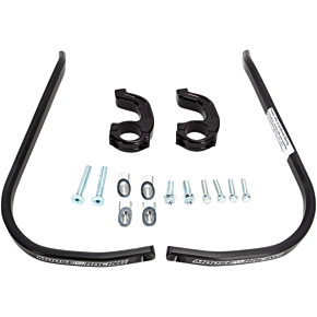 Moose Racing Black Twinwall Contour Handguards