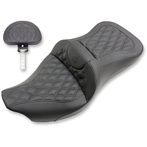 Saddlemen Extended Reach Road Sofa Seat - Lattice Stitched - Backrest